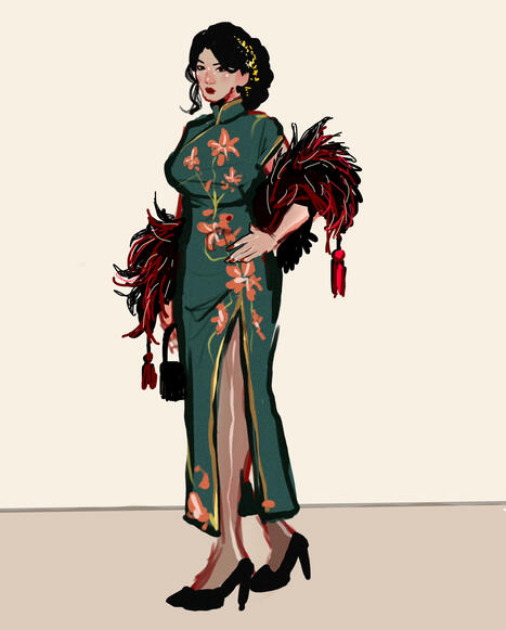 Rebekka - Party Outfit